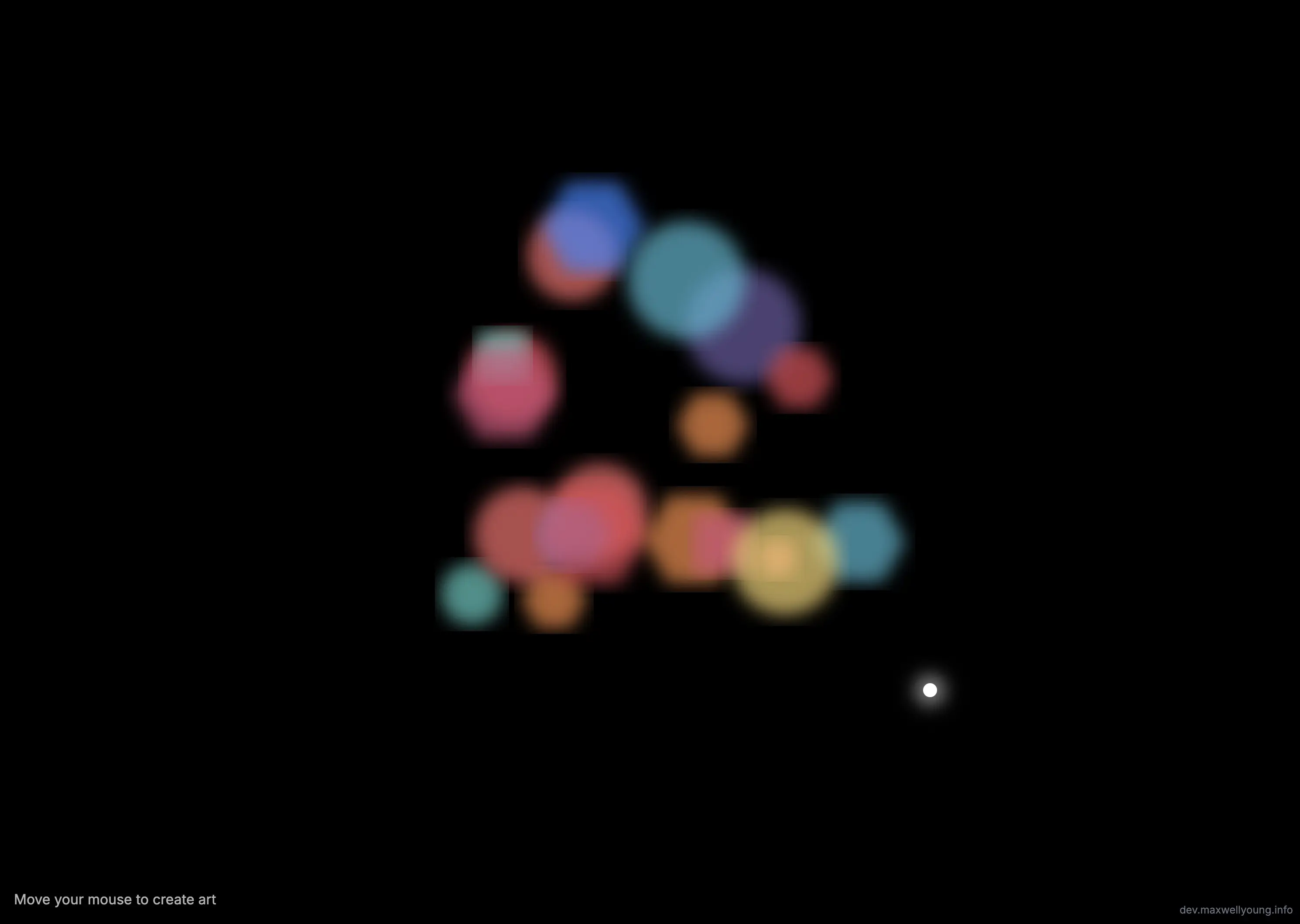 Jeremy Blake interactive WebGL study